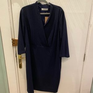 MM LaFleur Navy dress 2x Rare plus size from this designer
